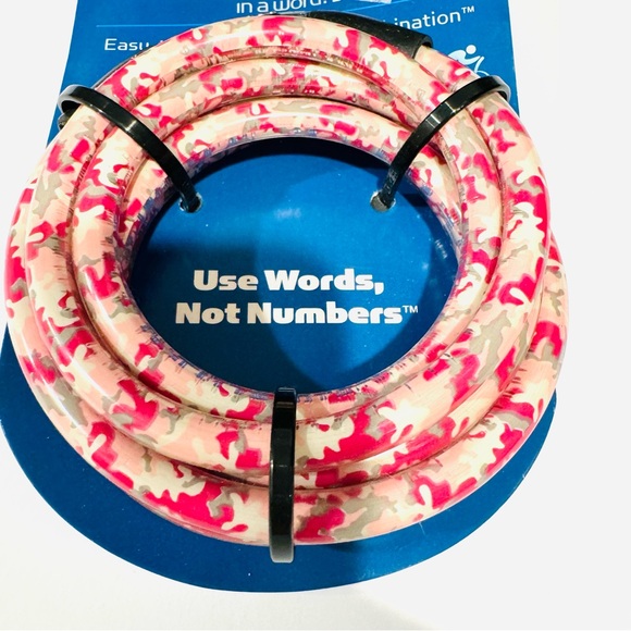 Wordlock CL-650-PC Pink Camo 8mm x 5' FT Combination Cable Lock - Picture 4 of 9
